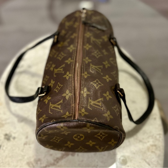 Authentic Louis Vuitton Satchel Bag Papillon 30 Monogram LV Handbag Vintage - Picture 2 of 13